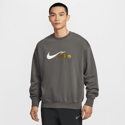 Nike Track Club Men's Dri-FIT Running Fleece Crew-Neck Sweatshirt