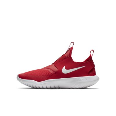 nike red and white running shoes
