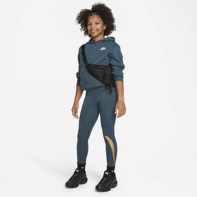 Nike Sportswear Favorites 大童 (女童) 高腰內搭褲