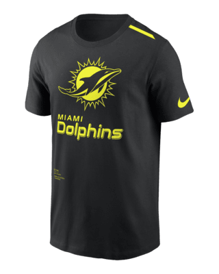 Miami Dolphins Mens T-Shirt NFL Team Apparel size XXL Grey Football Classic