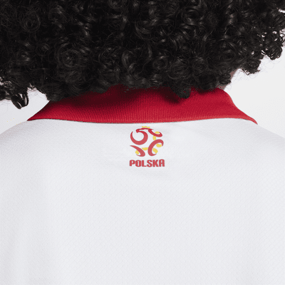 Camisola de futebol de réplica Nike Dri-FIT do equipamento principal Stadium Polónia 2024/25 Júnior