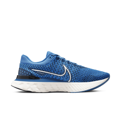 blue and grey nike running shoes