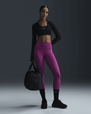 Женские тайтсы Nike One High-Waisted 7/8 Leggings with Pockets