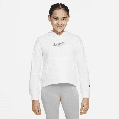 Nike Sportswear Older Kids' (Girls') Fleece Hoodie. Nike UK
