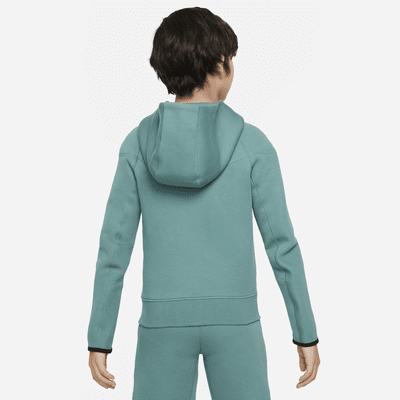 Nike Sportswear Tech Fleece hettejakke til store barn (gutt)