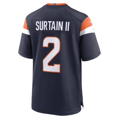 Patrick Surtain II Denver Broncos Men's Nike NFL Game Football Jersey