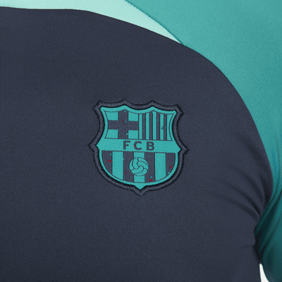 FC Barcelona Strike Men's Nike Dri-FIT Knit Soccer Drill Top