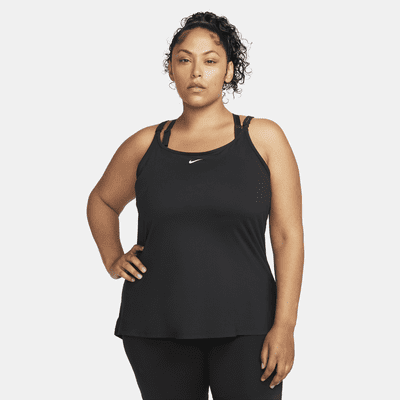 Camiseta de tirantes para entrenamiento de ajuste slim para mujer grande) Nike Dri-FIT One Luxe.