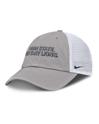 Мужские  Penn State On-Field Club Gameday Nike College Trucker Adjustable Hat