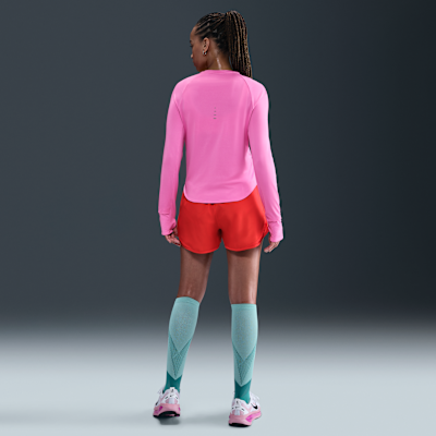 Playera de correr de manga larga de cuello redondo Dri-FIT UV para mujer Nike Swift