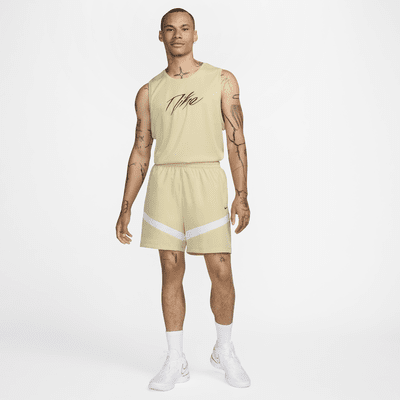 Nike Icon Dri-FIT vevd basketshort (15 cm) til herre