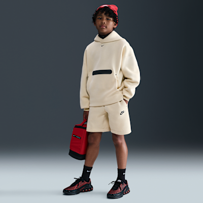 Sudadera con gorro sin cierre oversized para niño talla grande Nike Sportswear Tech Fleece
