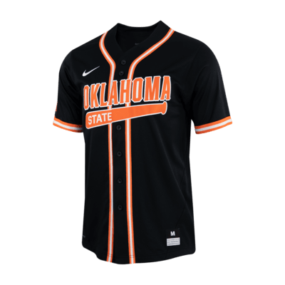 Jersey de béisbol universitario Nike Dri-FIT Replica para hombre Oklahoma State Cowboys