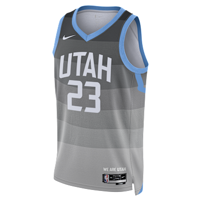 Lauri Markkanen Utah Jazz City Edition Men's Nike NBA Swingman Jersey