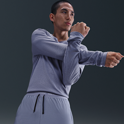 กางเกงวิ่งขาสั้น 5 นิ้วมีซับในผู้ชาย Nike Dri-FIT Stride
