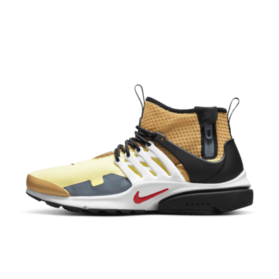 nike yellow air presto sports shoes