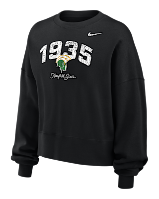 Женский свитшот Nike College Phoenix Fleece (Norfolk State University) Crew-Neck