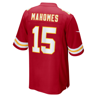 Patrick Mahomes Nike Kansas City Chiefs White Road Game Football
