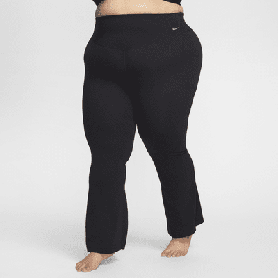 Leggings acampanados de tiro alto para mujer talla grande Nike Zenvy