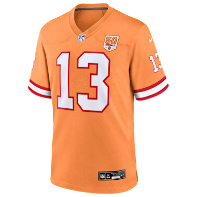 Mike Evans Tampa Bay Buccaneers 50th Anniversary Men's Nike NFL Game Jersey