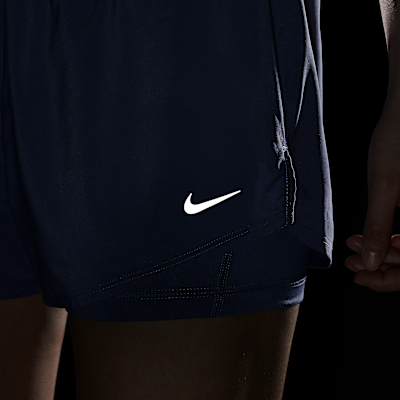 Nike Dri-FIT One Women's Mid-rise 8cm (approx.) 2-in-1 Shorts
