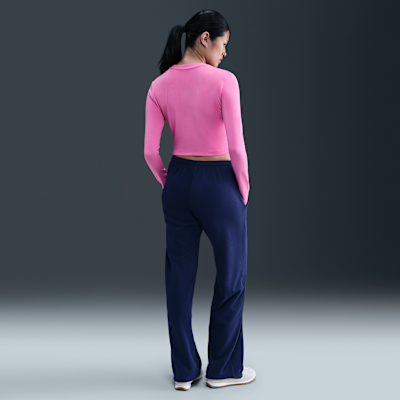 Nike Sportswear Chill Knit Women's Slim Long-Sleeve Cropped Top