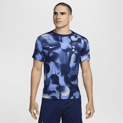 Haut de foot d'avant-match à manches courtes Nike Dri-FIT Tottenham Hotspur Academy Pro pour homme