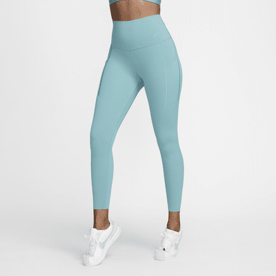 Leggings de 7/8 de tiro alto y sujeción media con bolsillos para mujer Nike Universa