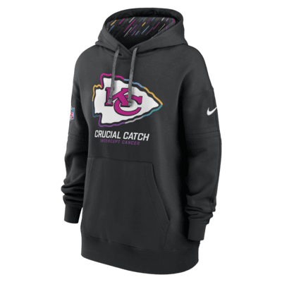 Kansas City Chiefs Crucial Catch Club Women's Nike NFL Pullover Hoodie