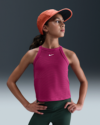 Детские  Nike Girls' High-Neck Tank Top