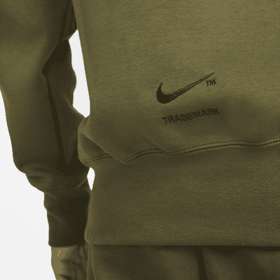 nike olive pullover