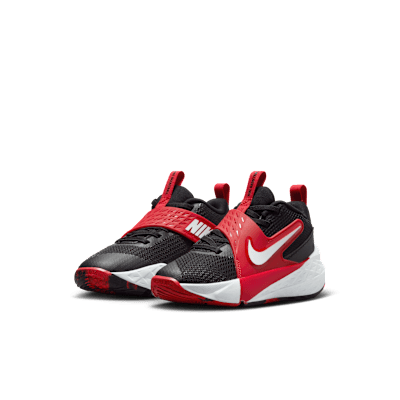 Nike Team Hustle D 12 Tenis para niños de preescolar