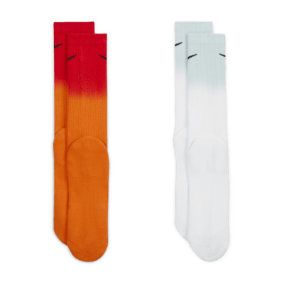 Meias de cano médio Nike Everyday Plus (2 pares)