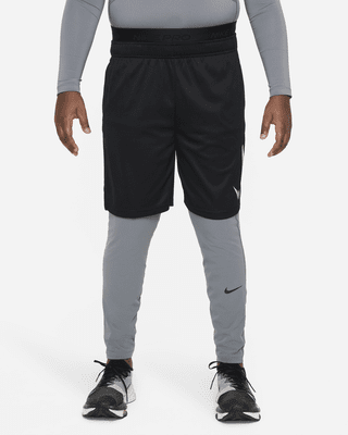 Подростковые тайтсы Nike Pro Big Kids' (Boys') Tights (Extended Size)