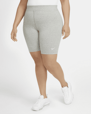 Женские шорты Nike Sportswear Essential Mid-Rise Bike Shorts (Plus Size)