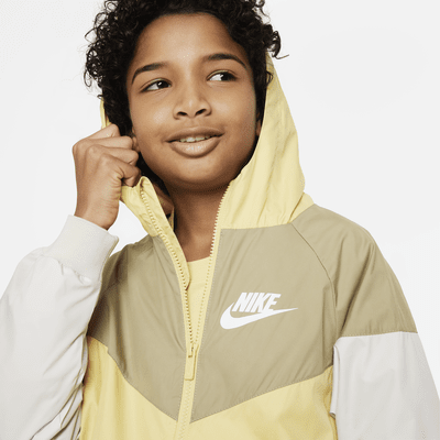 Nike Sportswear Windrunner Big Kids' (Boys') Loose Hip-Length Hooded Jacket