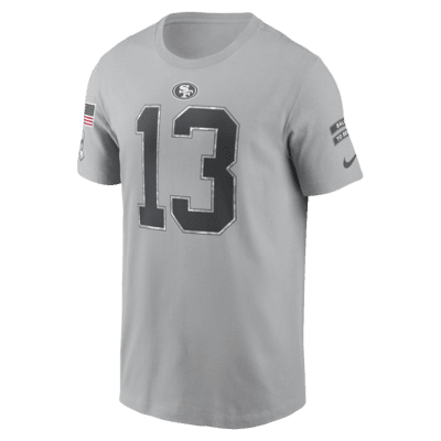 Brock Purdy San Francisco 49ers Salute to Service Men's Nike NFL T-Shirt