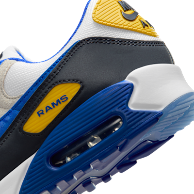 Los Angeles Rams Air Max 90 Men's Nike Shoes