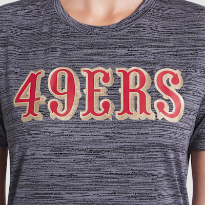 San Francisco 49ers Rivalries Collection Sideline Velocity Women's Nike Dri-FIT NFL T-Shirt