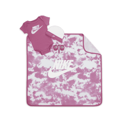 Nike Wash Pack 4-Piece Blanket Box Set Baby Blanket Set