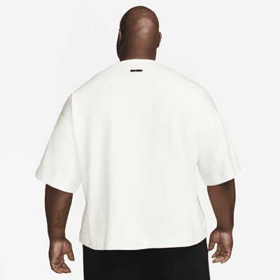 Sweat oversize à manches courtes Nike Sportswear Tech Fleece Reimagined pour homme