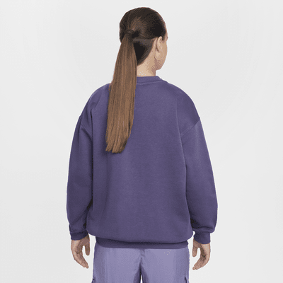 Sweat oversize Nike Sportswear Club Fleece pour ado