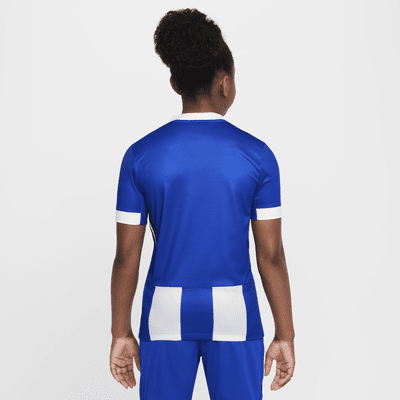 Hertha BSC 2024/25 Stadium Home Nike Replica Fußballtrikot mit Dri-FIT-Technologie für ältere Kinder