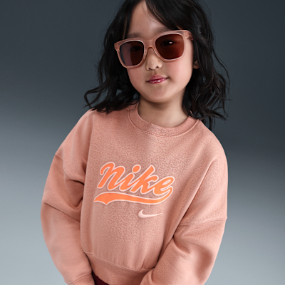 Nike Sportswear Older Kids' (Girls') Cropped Fleece Sweatshirt