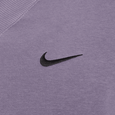 Nike Sportswear Phoenix Fleece Women's Oversized Cropped V-Neck Top (Plus Size)