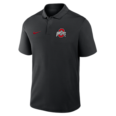 Ohio State Primetime Victory Primary Logo Men's Nike Dri-FIT College Polo
