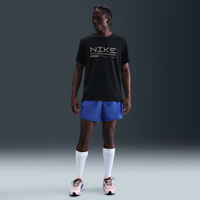 Nike Miler Camiseta de running de invierno de manga corta - Hombre