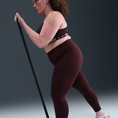 Nike One Women's High-Waisted 7/8 Leggings with Pockets (Plus Size)