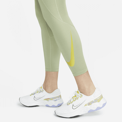 Nike Fast 7/8-Lauf-Leggings mit mittelhohem Bund und Taschen für Damen