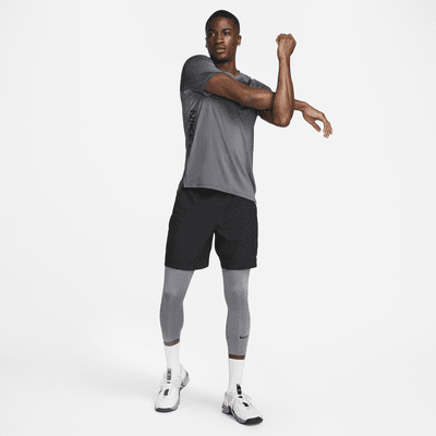 Nike Pro Men's Dri-FIT 3/4-Length Fitness Tights. Nike IL